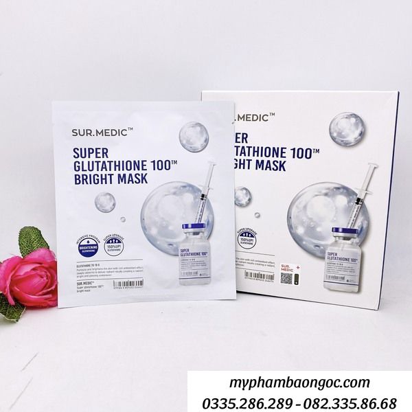 MẶT NẠ TRUYỀN TRẮNG SUR MEDIC COLLAGEN HÀN QUỐC HỘP 10 MIẾNG