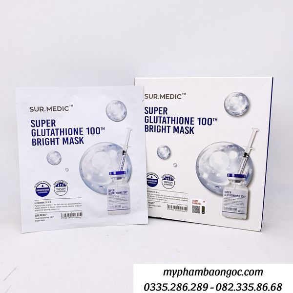 Mặt nạ truyền trắng Sur medic