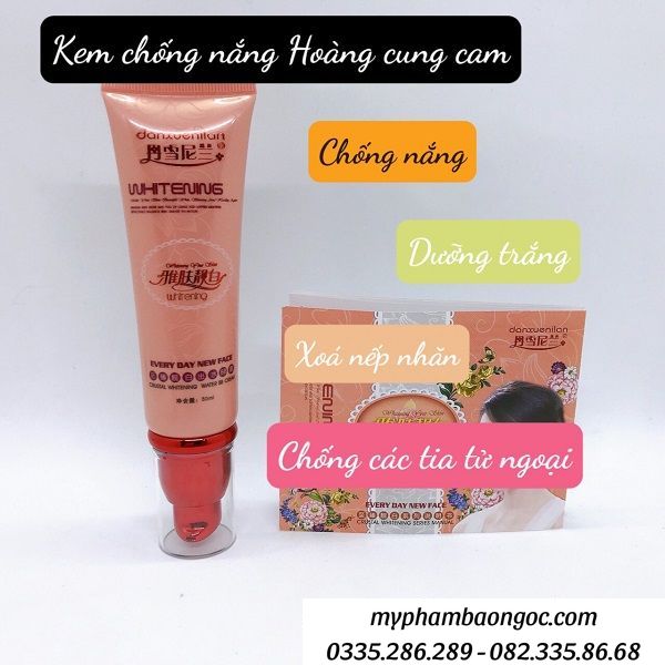 TRỊ NÁM DƯỠNG TRẮNG DA  HOÀNG CUNG CAM DANXUENILAN 5IN1