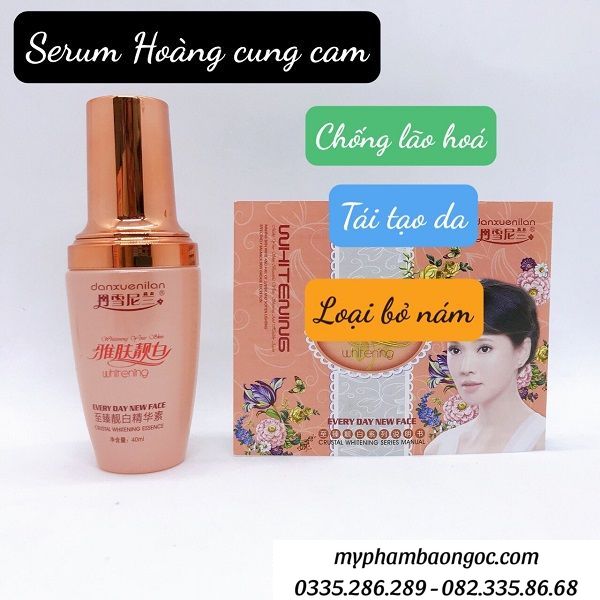 TRỊ NÁM DƯỠNG TRẮNG DA  HOÀNG CUNG CAM DANXUENILAN 5IN1