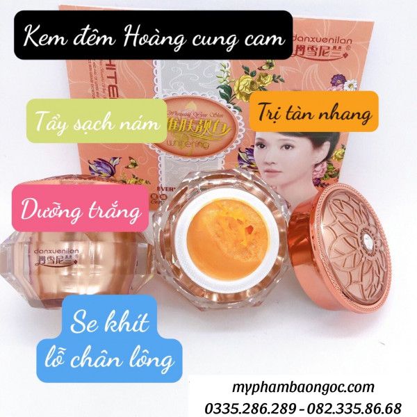 TRỊ NÁM DƯỠNG TRẮNG DA  HOÀNG CUNG CAM DANXUENILAN 5IN1