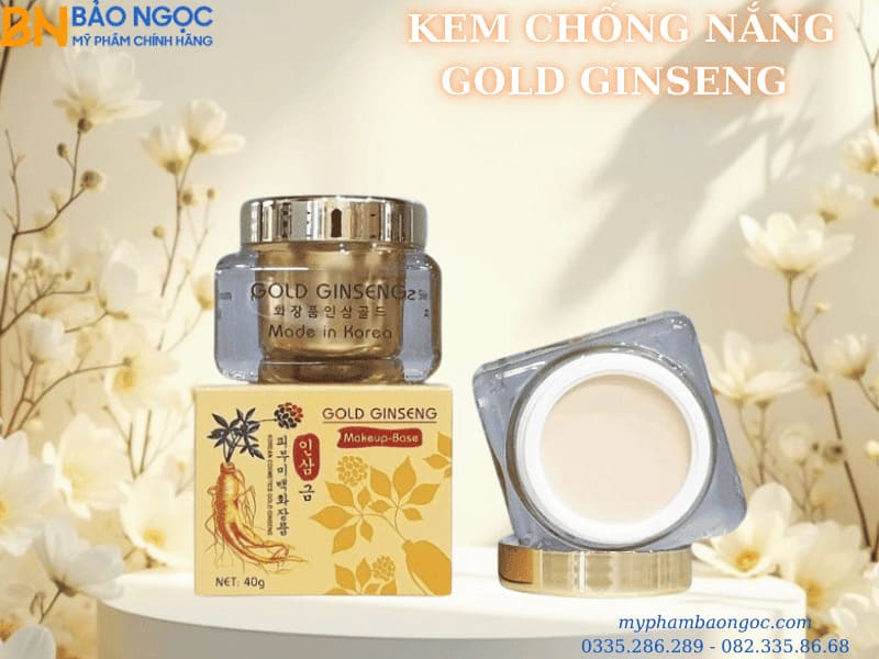 Kem chống nắng Gold Ginseng