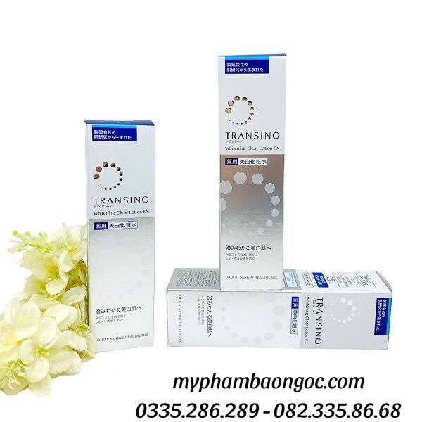 NƯỚC HOA HỒNG TRANSINO 150ML TRẮNG DA TRỊ NÁM MỜ THÂM