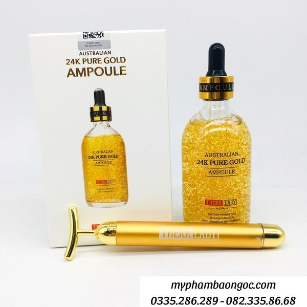 Cách sử dụng Serum Australian 24k