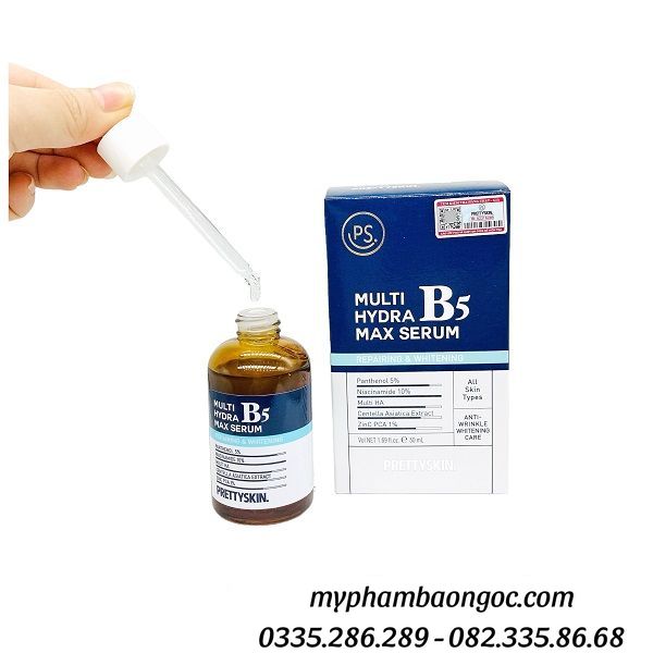 Cách sử dụng Serum B5 PrettySkin