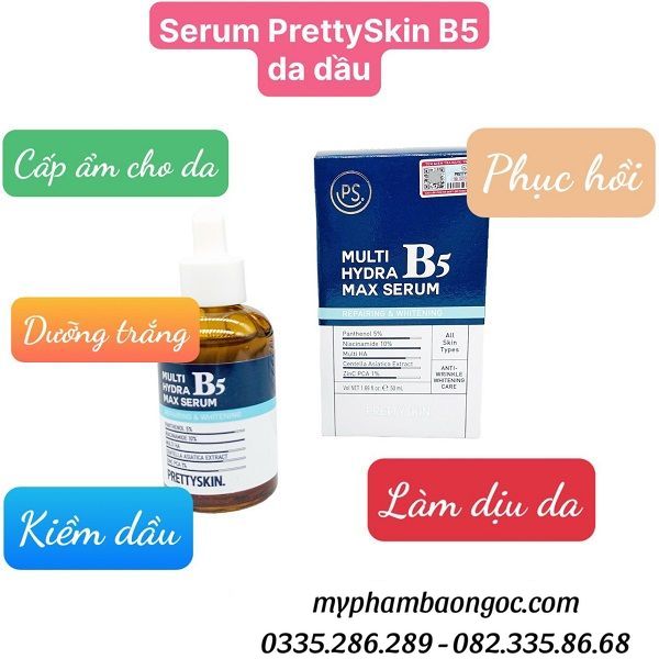 Tác dụng Serum B5 PrettySkin