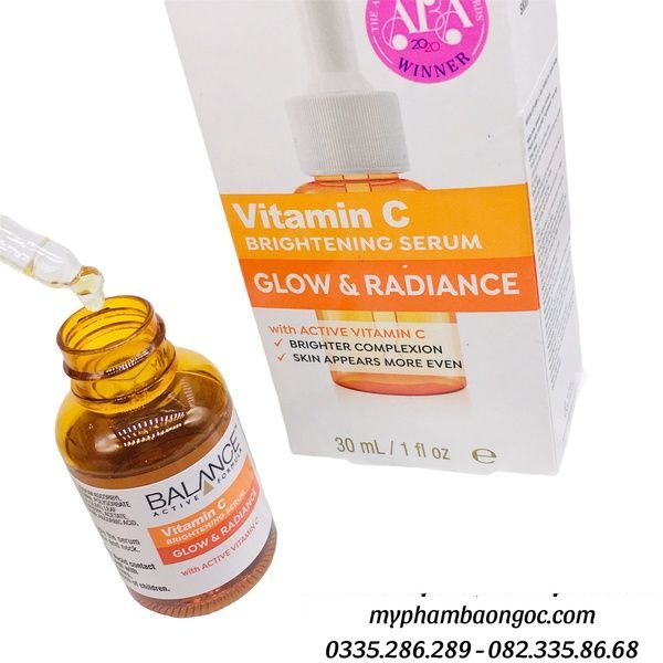 SERUM VITAMIN C BALANCE CẤP ẨM CĂNG BÓNG MỜ THÂM PHỤC HỒI DA