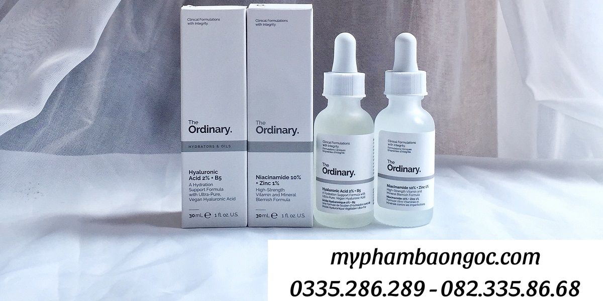 TINH CHẤT ORDINARY HYALURONIC ACID B5 CẤP NƯỚC, PHỤC HỒI DA