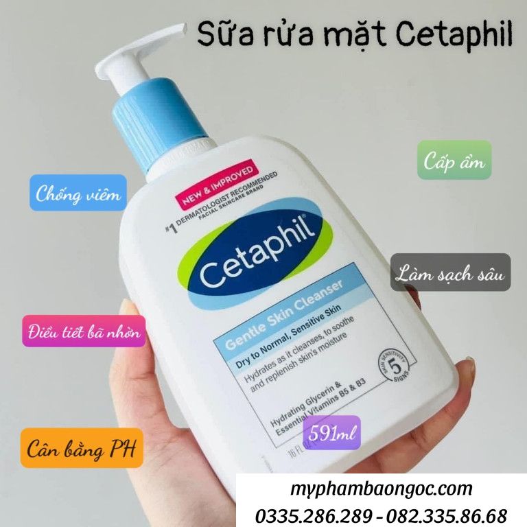 SỮA RỬA MẶT CATEPHIL GENTLE SKIN CLEANSER 591ML