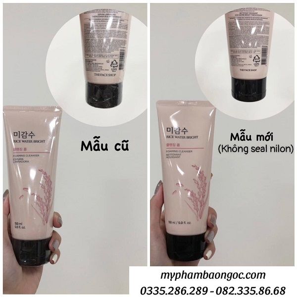 cách sử dụng sữa rửa mặt the face shop hồng