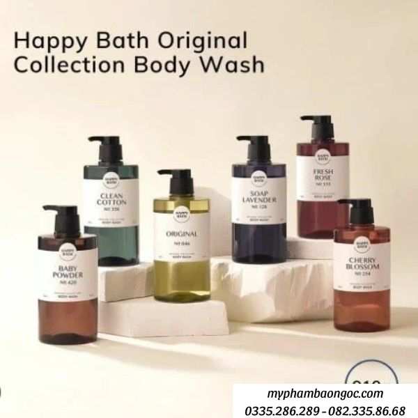 SỮA TẮM HAPPY BATH ORIGINAL COLLECTION 910ML HƯƠNG NƯỚC HOA