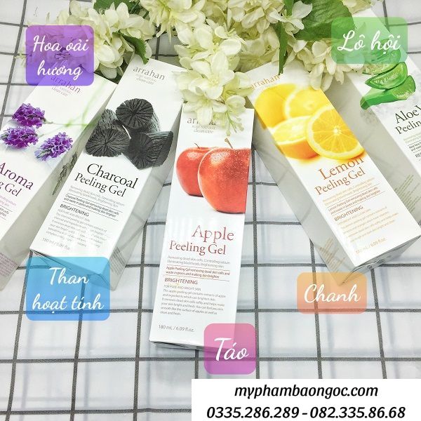 KEM TẨY DA CHẾT HOA QUẢ ARRAHAN PEELING GEL HÀN QUỐC