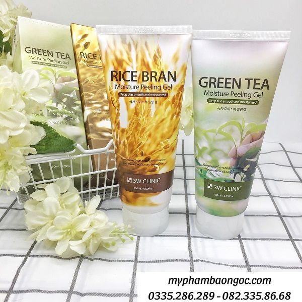 TẨY TẾ BÀO CHẾT 3W CLINIC MOISTURE PEELING GEL HÀN QUỐC