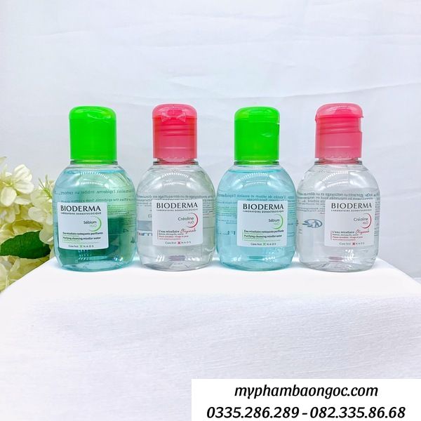 NƯỚC TẨY TRANG BIORDERMA 100ML PHÁP DÀNH CHO TỪNG LOẠI DA