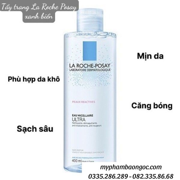 NƯỚC TẨY TRANG LA ROCHE POSAY EAU MICELLAIRE ULTRA 400ML