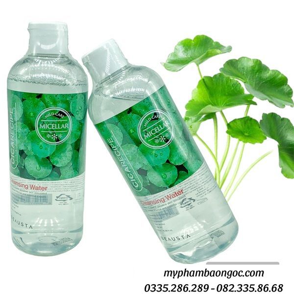 NƯỚC TẨY TRANG RAU MÁ BEAUSTA CICARECIPE MICELLAR