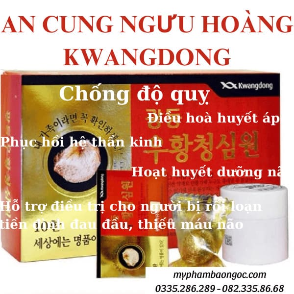 AN CUNG TỔ KÉN 10 VIÊN HÀN QUỐC