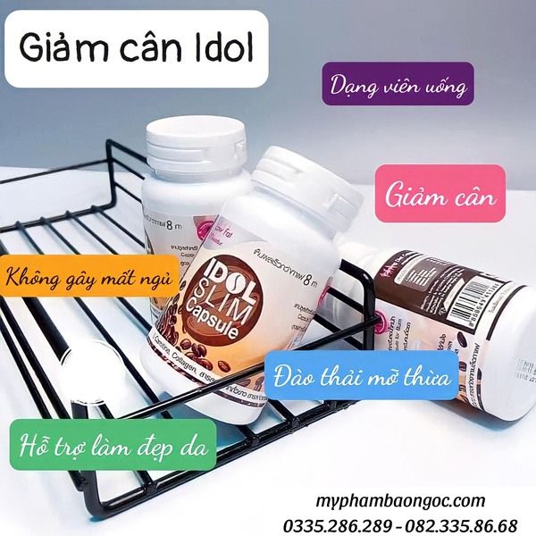 VIÊN UỐNG GIẢM CÂN IDOL SLIM CAPSULE THÁI LAN