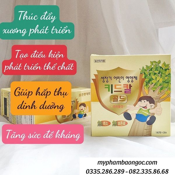 thuốc tăng chiều cao cho bé hàn quốc
