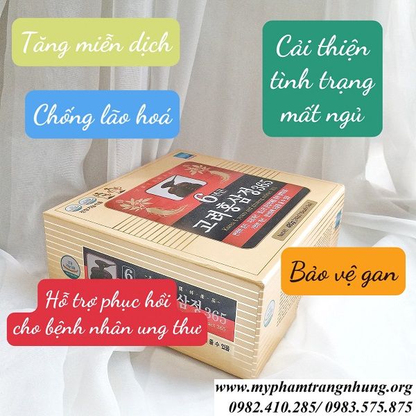 CAO HỒNG SÂM 365 ( 240G X 2 LỌ) HÀN QUỐC