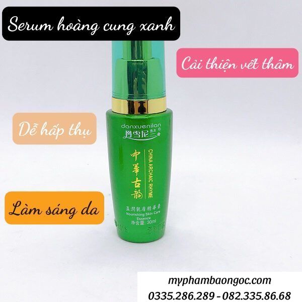 SERUM HOÀNG CUNG XANH DAXUENILAN TRỊ NÁM DƯỠNG TRẮNG DA