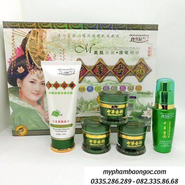 SERUM HOÀNG CUNG XANH DAXUENILAN TRỊ NÁM DƯỠNG TRẮNG DA